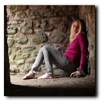 Acquiesce Katy Cee in Metal Bondage